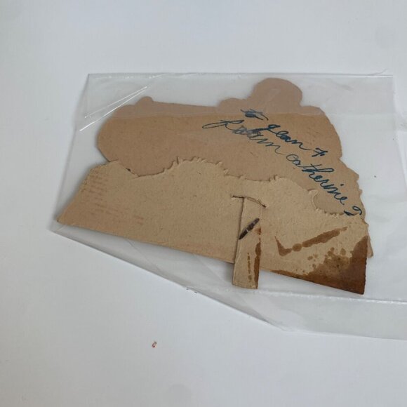 Vintage Girl in Car Valentine's Card Articulating - Picture 2 of 3